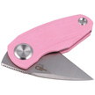 Bestech Knife Tulip Pink G10, Satin / Stonewash 14C28N by Ostap Hel (BG38E)