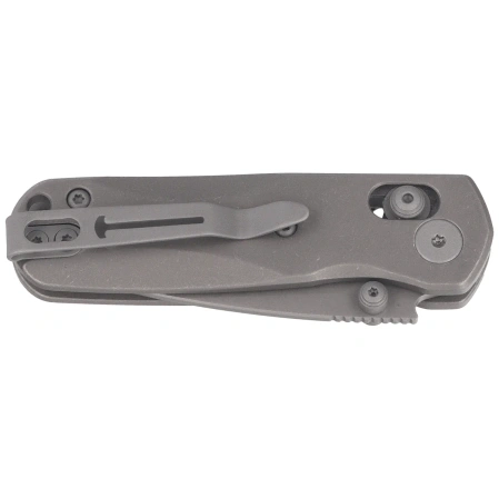 Nóż składany Bestechman Sprite Dark Grey Titanium, Dark Bead Blast Stonewashed M390 (BMK21D)