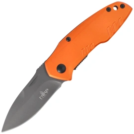 Nóż składany Third Decor Habitat N83O Orange Anodized Aluminum, Titanium Gray Coated 420 (TH-N83O)
