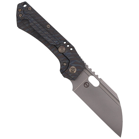 Nóż składany WE Knife Roxi 3 Tiger Stripe Titanium, Stonewashed CPM S35VN by Todd Knife and Tool (WE19072-3)