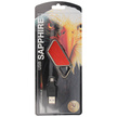 Latarka ASP Sapphire USB Red Aluminium (53653)