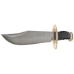 Muela 95-220 Black Rubber Knife, Satin 420H