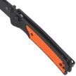 Bestechman Icebreaker Knife Black Aluminum / Orange G10, Black PVD D2 (BMK16D)