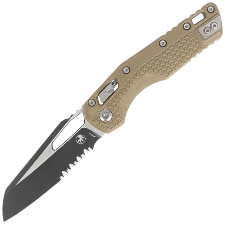 Microtech MSI S/E Knife OD Green Tri-Grip Polymer, Black P/S M390MK by Tony Marfione (210T-2PMOD)