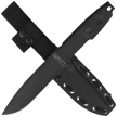 Extrema Ratio Folgore Verticale LE No 29/300 Knife Black Forprene, Black M390 (04.1000.0202/M3/BLK/BLK)
