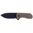 WE Knife Elementum Bronze Titanium, Black Stonewashed CPM S20CV (WE18062X-4)