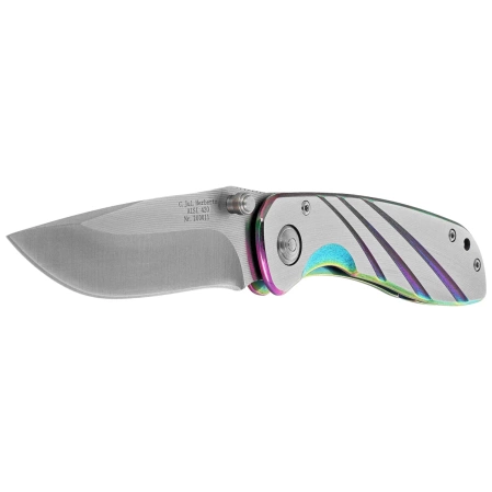 Nóż składany Herbertz CJH Steel/Titanium Coated, Satin 420 (200011)
