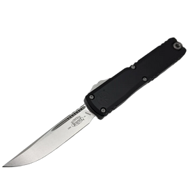 Microtech Ultratech Gen IV S/E OTF Knife Black Aluminum, Stonewashed M390MK by Tony Marfione (11214-10)