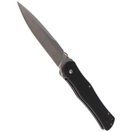 Herbertz Solingen 583116 Black G10, Satin/Stonewash 440A knife