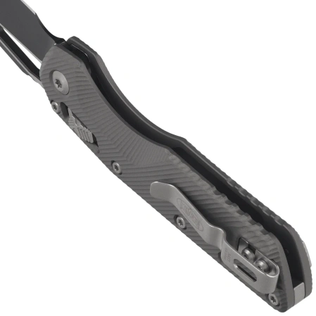 Microtech MSI Mini Ram-Lok S/E Knife Natural Clear Fluted Aluminium, Black M390MK by Tony Marfione (210M-1FLNC)