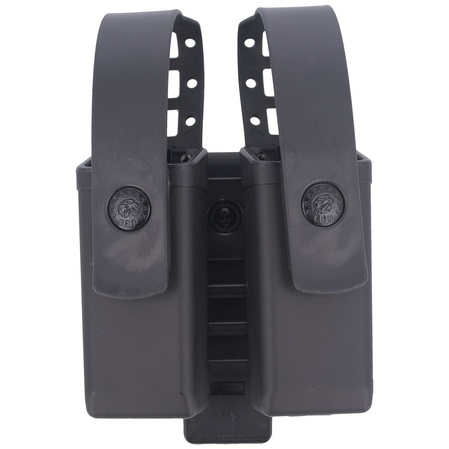 ESP Double Magazine Holder for 9 mm Luger / .40 Double-Stack Magazines with UBC-02 Mount, Black (MH-MH-14-S)