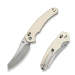 Nóż składany Civivi Sixgill Ivory G10, Satin Nitro-V by Gavko Knives (C24050-2)
