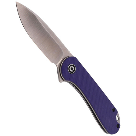 CIVIVI Knife Elementum Flipper Purple G10, Satin Finish (C907V)