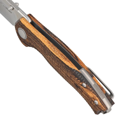 Viper Vale Bocote Wood, Satin MagnaCut by Jesper Voxnæs Knife (V6004BC)
