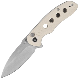 Civivi Triptych Knife Ivory G10, Satin 14C28N (C23085B-2)
