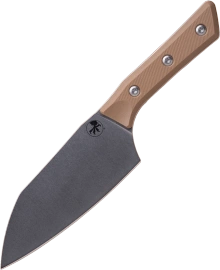 Nóż kuchenny Microtech Santoku 6'' Black Cherry G10, Stonewashed M390MK (3200-10BC)