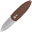 Bestech QUQU Knife Brown G10, Satin 14C28N by Gogo (BG57A-3)