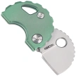 Nóż składany Bestechman Turtle Green Titanium, Bead Blasted 14C28N (BM20D)