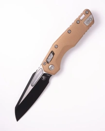 Nóż składany Microtech MSI S/E Fluted Brown Aluminium, Black M390MK by Tony Marfione (210-1FLBN)