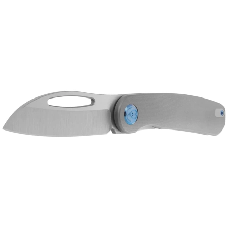 Kubey KB Knives Decimal Gray Titanium, Satin M390 by Mark Perez (KB354A)
