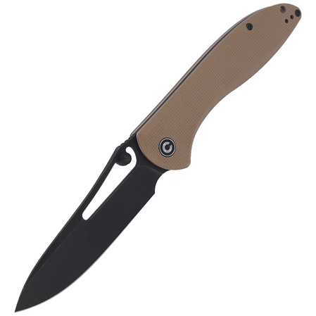 CIVIVI Picaro Tan G10, Black Stonewashed (C916B)