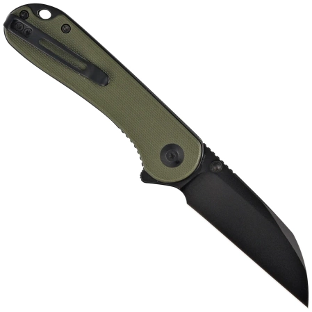 Civivi Knife Elementum Wharncliffe OD Green G10, Black Nitro-V (C18062AF-2)