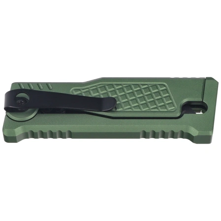 Nóż grawitacyjny Reate EXO-U V1 Green Diamond Pattern Aluminium, Stainless Steel
