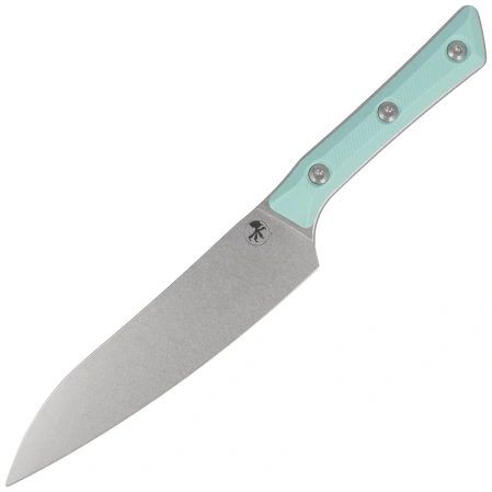 Nóż kuchenny Microtech Utility Caribbean Blue G10, Stonewashed M390MK (3400-10CA)