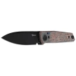 Nóż składany Reate PL-6 Red / Black Micarta, Black PVD Nitro-V (PL-6 RDBKM PVD)