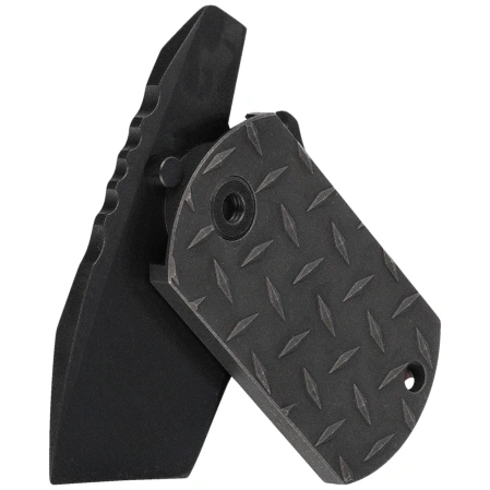 Nóż składany Rike Knife Venom LE Dark Gray Titanium, Battle-Worn DLC M390 by Six Fingers (RK-Venom-DG LE)