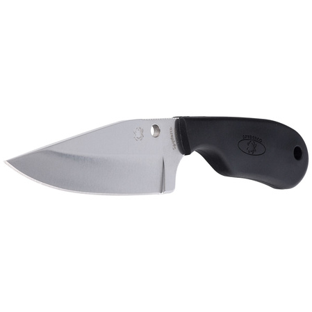 Nóż Spyderco Subway Bowie Black FRN, Satin Plain LC200N by Fred Perrin (FB48PBK)