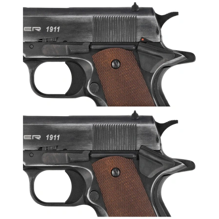 Pistolet wiatrówka Borner 1911 Blow Back 4.5 mm (8.3333)
