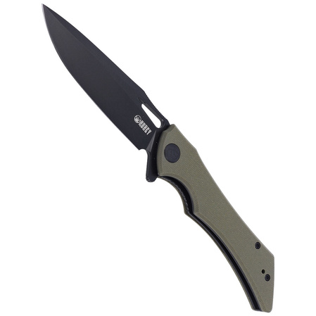Nóż składany Kubey Raven KB245I Green G10, Dark Stonewashed AUS-10 by Jelly Jerry