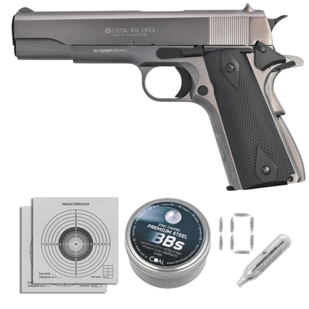Voltran Ekol ES 1911 Fume 4.5 mm Air Pistol with Blow Back