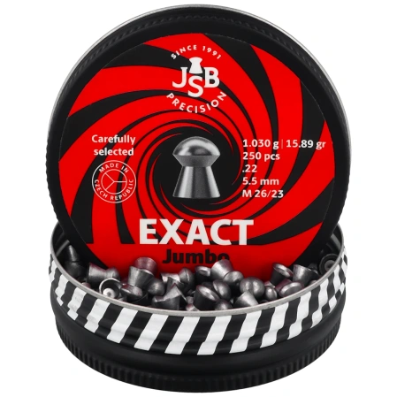 JSB Exact Jumbo 5.50 mm Pellets, 250 pcs (546245-250)