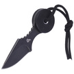 BlackFox Arrow, Black G10, Black Stonewashed by Tommaso Rumici Neck Knife (BF-753)