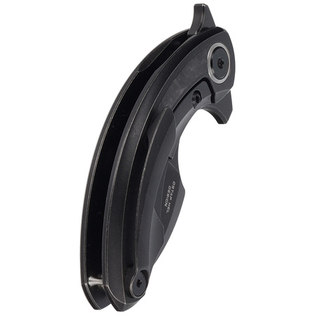 Nóż składany Bestech Strelit Black Titanium/Marbled Carbon Fiber, Black Stonewashed M390 by Ostap Hel (BT2103L)