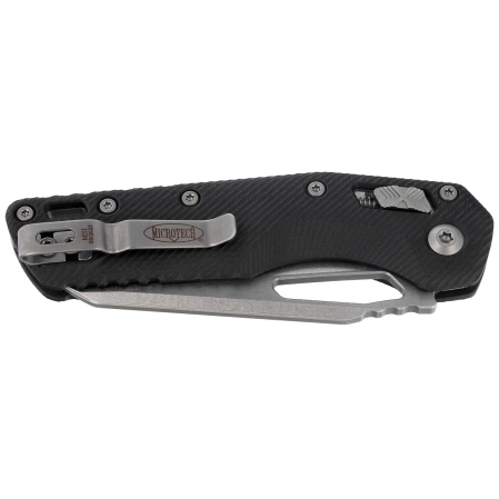 Nóż składany Microtech MSI S/E Black Fluted G10, Stonewashed M390MK by Tony Marfione (210-10FLGTBK)