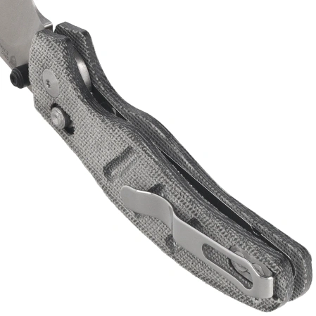 Kizer C01C 2.9 CD Knife Black Norplex UltreX Micarta, Satin Elmax by Sheepdog Knives (Ki3488.29CDA2)
