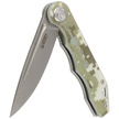 Kubey Knife Mizo Camo G10, Bead Blast AUS-10 by Tiguass (KU312E)