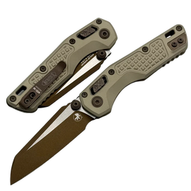 Nóż składany Microtech MSI Ram-Lok Mini S/E Champagne Gold Frag Aluminium, Gold M390MK by Tony Marfione (210M-10FRCG-C19Z23)