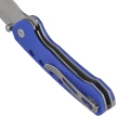 Remette RT-BEE-B Knife w/Titanium Toothpick Blue G10, Handmade Satin 14C28N