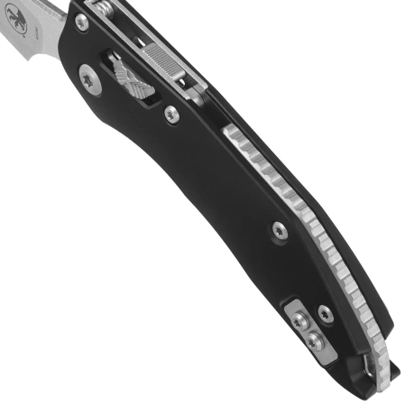 Microtech Stitch Ram-Lok S/E Knife Black Aluminium, Stonewashed M390MK by Borka Blades and Tony Marfione (169RL-10)