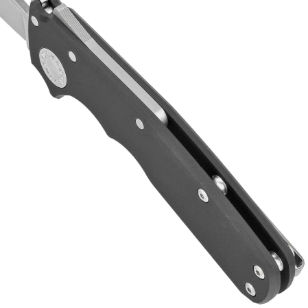 Nóż składany Demko Shark Cub Shark Foot, Black Aluminium, Stonewashed CPM 20CV by Andrew Demko (SC-20CV-AL-SF)