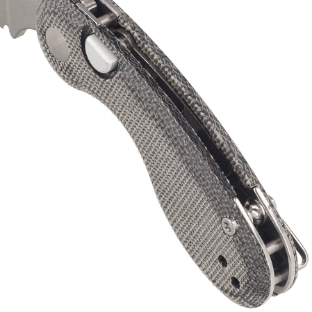 Nóż składany Kizer Microbe Black Norplex UltreX Micarta, Satin 14C28N by Maksim Epifantsev (V2742A2)