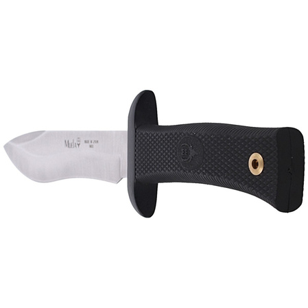 Muela 55-16 Black Rubber Knife, Satin 420H