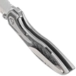 Nóż składany Reate Iron-X Bead Blast Titanium / Carbon Fiber, Satin M390 by Kirby Lambert