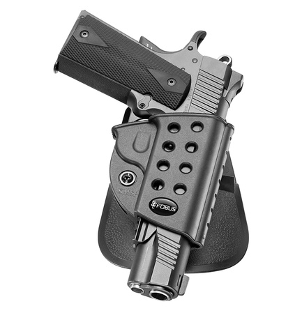 Kabura Fobus 1911 Style z szyną: Colt, Springfield, Kimber (KMSP L)