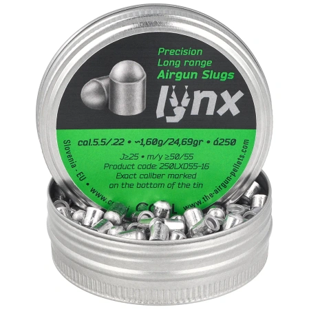 Śrut Coal Lynx Domed Slug 16 5.5 mm, 250 szt. 1.60 g / 24.69 gr (250LXD55-16)