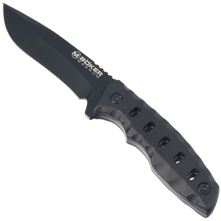Böker Magnum Oblong Black Synthetic, Gray Coated 440A (02RY689)